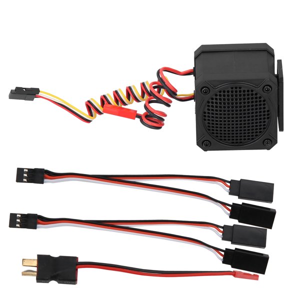 Nieyigj Engine Sound Simulator 10 Sound Effect RC Car Upgrade Part Accessory Black 1.8 inches / 45 mm Replacement System for Remote Control Vehicles Extra Parts