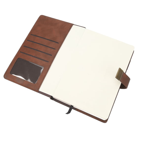 Nieyigj Exquisite Password Book, Vintage Style Lock Diary for Writing, Coffee Brown, 8.66 inches / 22 cm