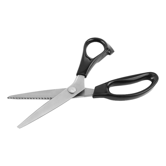 Nieyigj Fabric Decorative Triangle Edge Pinking Shears Scissors Clipper 4mm for Professional Dressmaking and Crafts (9 inches / 23 cm)