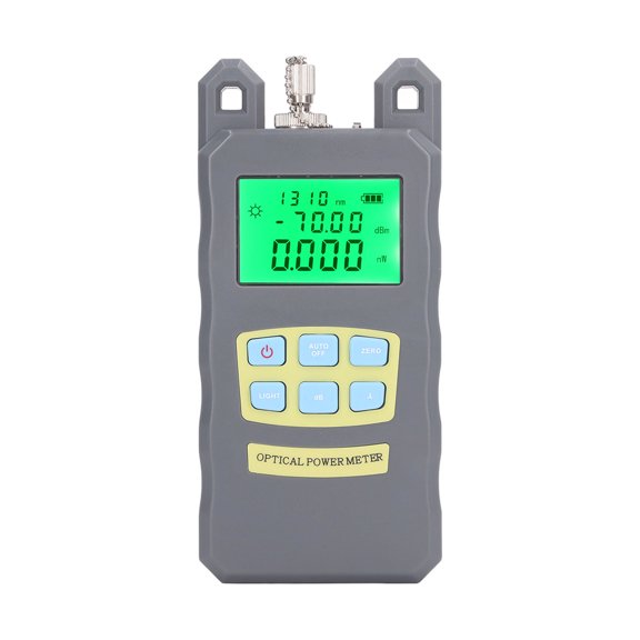 Nieyigj Fiber Optic Tool Kit Network Cable Tester with DXP-20B Optical Power Meter, SKL-60S Cleaver, Pliers, Strippers & Assembly Termination Tools (9.84 x 7.48 x 4.33 inches / 25 x 19 x 11 cm)
