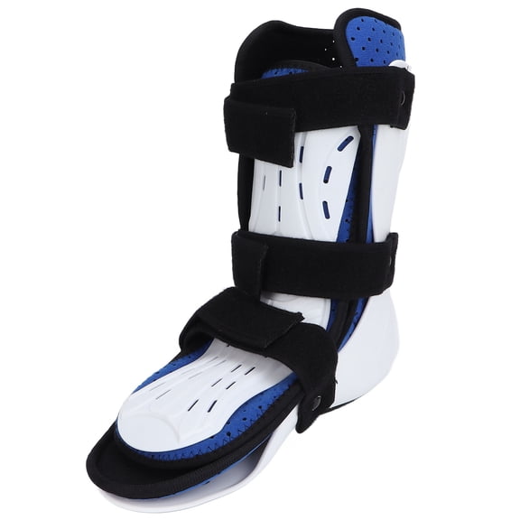 Nieyigj Fracture Boot Short Ankle Foot Drop AFO Brace Orthosis Splint with Front Protection Plate for Ankle Foot Injuries Sprain Broken, Left Foot L, Length 11.8 in / 30 cm