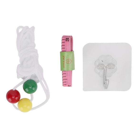 Nieyigj Front Sight Focus String Vision Therapy Sight Focusing Convergence Training Tools Bright Design, 0.7 inches / 1.8 cm Diameter Balls