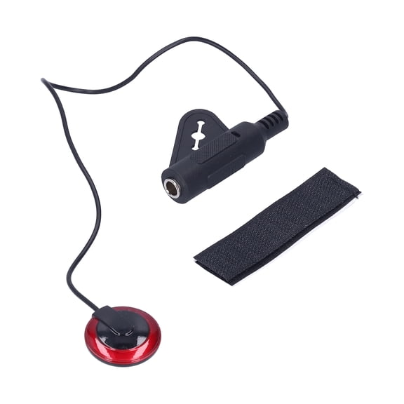 Nieyigj Guitar Piezo Pickup Contact EQ Microphone Transducer AD-20 Black (5.51 inches / 14 cm)