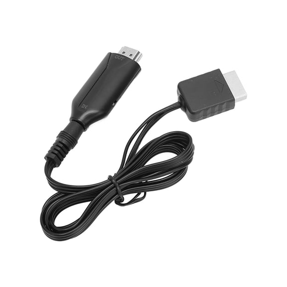 Nieyigj HD Multimedia Interface Cable for PS1 and PS2 Game Consoles, Plug and Play Video Converter Cord Adapter, Includes Power Cable, 39.3 inches (100 cm) Length for Retro Gaming Upgrades[cite: 1]