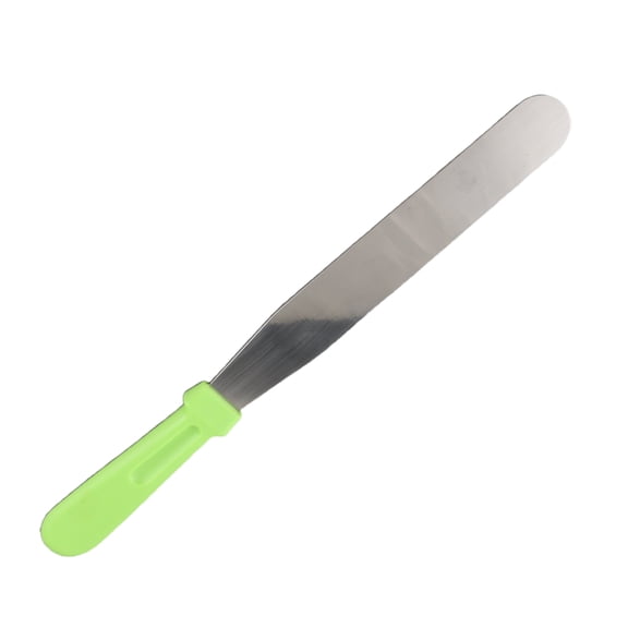 Nieyigj Hair Removal Spatula 8 Inch Straight Stainless Steel Wax Adjustment Mixing Knife with PP Handle for Body Waxing (20.3 cm)