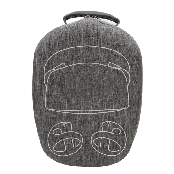 Nieyigj Hard Travel Storage Case for PlayStation VR2 Headset and Controllers, EVA Protective Portable Carrying Bag with Lens Protector Cover, Gray (13.78 in / 35 cm)