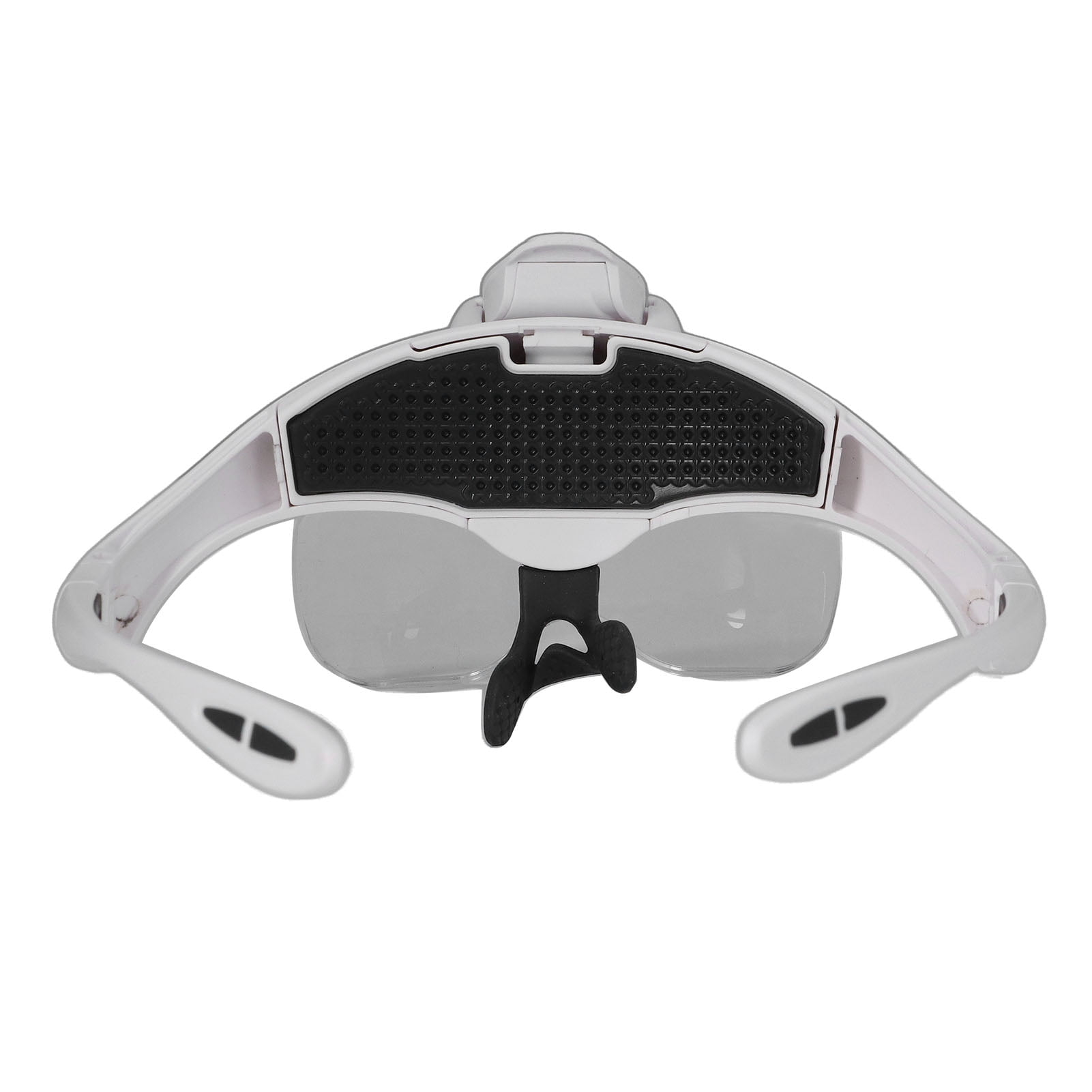 Nieyigj Headband Magnifier USB Charge Acrylic Optical Lenses Ergonomic LED Illuminated Hands Free Magnifying Glass for Reading Crafts Jewelers Repair Work 5 Lenses Kit Included 8.66 inches 22 cm