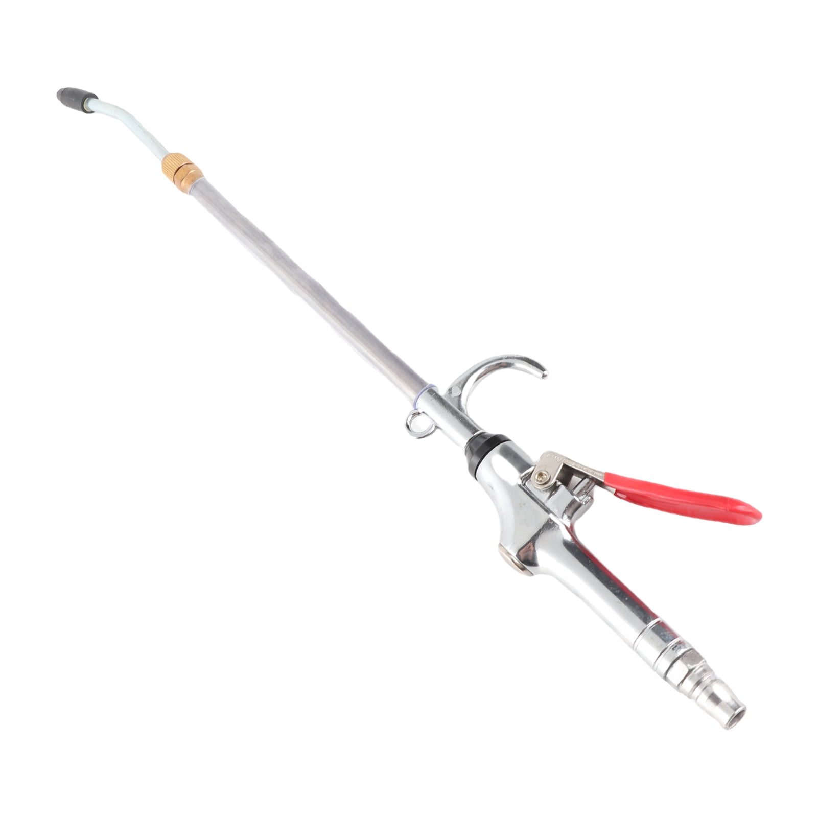 Nieyigj High Volume Air Blow Gun for Car Detailing, Stainless Steel Car Cleaning Gun with 360° Rotating Hook and Scalable Nozzle, Professional Pneumatic Dust Blower Tool (26 inches / 66 cm)