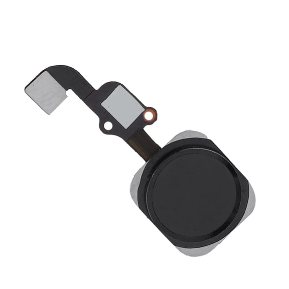 Nieyigj Home Button Replacement Touch ID Sensor Key Flex Cable for iPhone 6S and iPhone 6S Plus Black Premium Repair Part with Return Function and Siri Support