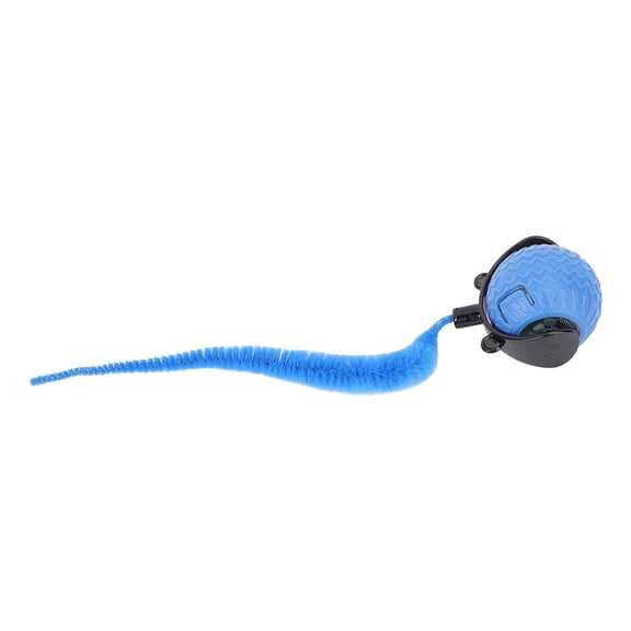 Nieyigj Interactive Cat Toy Ball 3 Speed Obstacle Avoidance Self Playing Automatic Moving Rolling Ball For Dogs & Cats, Built-In Rechargeable Battery, Blue (2.75 in / 7 cm)