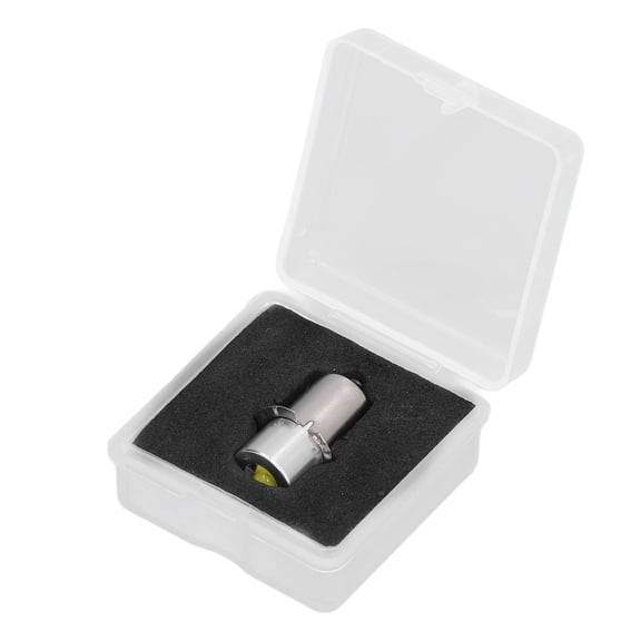 Nieyigj LED Flashlight Replacement Bulb, High Brightness White Light, 3V 3W, Long Service Life Emergency Work Light, Aluminum Alloy Construction, Compact Size 0.9 x 0.4 inches / 23 x 9.2 mm, 4 Pack