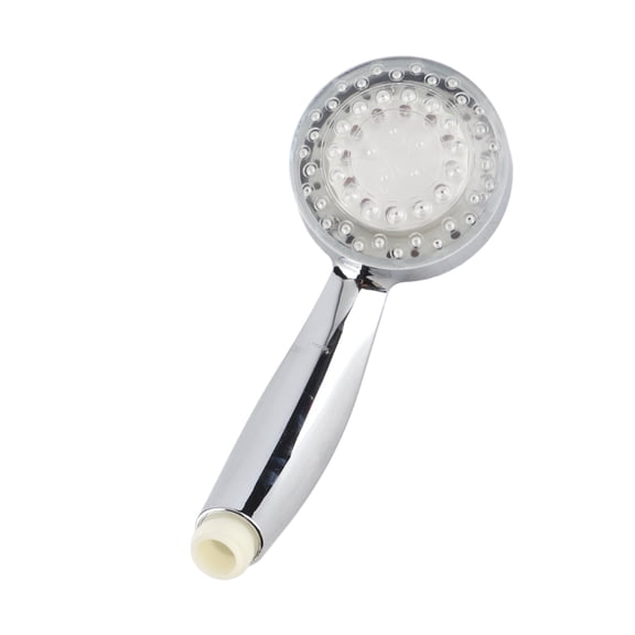 Nieyigj LED Shower Head 3 Color Changing Water Glow Light Temperature Sensor Handheld Bathroom Showerhead Easy Installation No Batteries Needed Premium Finish