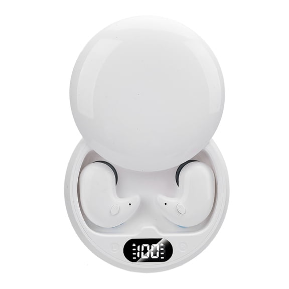 Nieyigj Language Translator Earbuds Smart Noise Reduction Bluetooth Multi Languages Translation Earphone Black