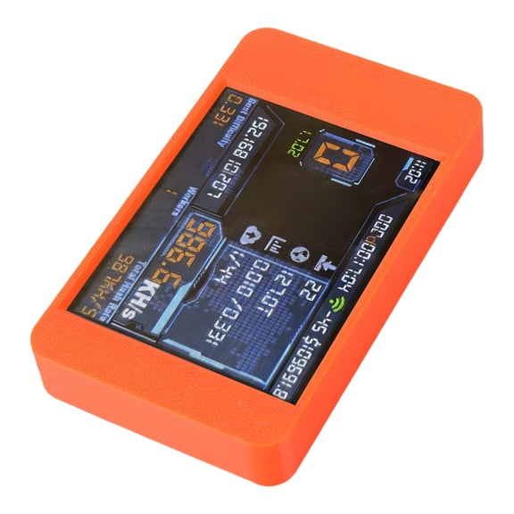Nieyigj Lottery Miner 986kH/s 2.8 Inch Display BTC Solo Mining Machine Low Power Consumption for Home Use Web Server Kit ABS Material 2.0x0.6x3.5 Inches