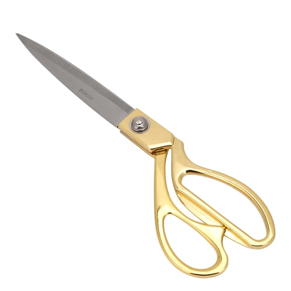 Nieyigj Luxury Sewing Scissors Heavy Duty Fabric Textile Cutter Sharp Stainless Steel Blade Dressmaking Tailor Shears for Crafts DIY (8 inches / 20.32 cm)