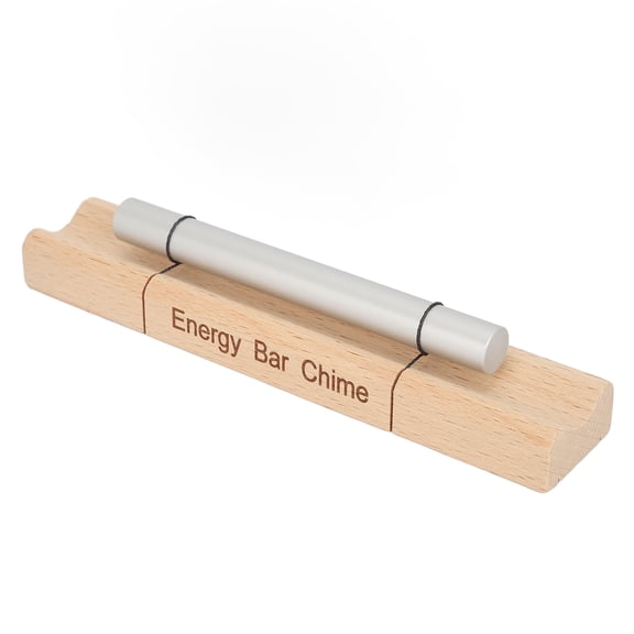 Nieyigj Meditation Chime Handbell with Drumstick Mallet Aluminum Alloy Cherry Wood Mindfulness Instrument for Yoga Relaxation Sound Healing Prayer Music Classroom Supplies