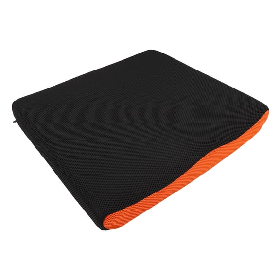Nieyigj Memory Foam Wheelchair Cushion, 17.3 x 15.7 Inches / 44 x 40 cm Breathable 3D Mesh Coccyx Pad for Tailbone Pain Relief, Ergonomic Postoperative Butt Pillow for Office Chair & Car Seats