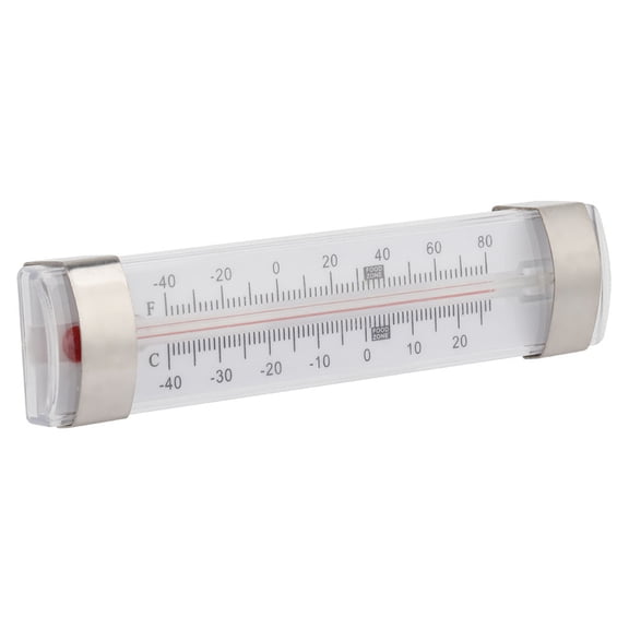 Nieyigj Mini Household Kitchen Refrigerator Thermometer with Fahrenheit and Celsius Double Scale Display, High Accuracy Low Temperature Measurement Tool (5.2 inches / 13.3 cm Length) [cite: 10]