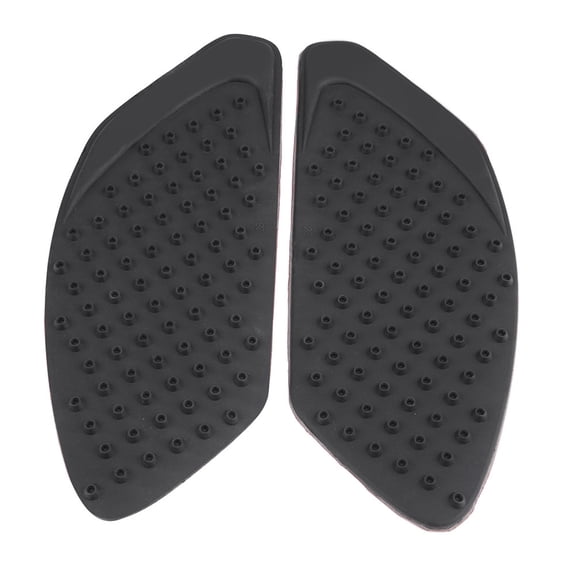 Nieyigj Motorcycle Gas Tank Side Fuel Grip Pad With Fishbone Decal For Yamaha R1 2009-2014, Black Rubber Traction Protector, Weatherproof Tank Pad[cite: 1]