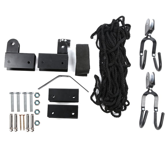 Nieyigj Multi Function Kayak Hoist Lift Garage Storage Mount System, Heavy Duty Overhead Canoe Hoists Accessories with Pulley System and Secure Locking Mechanism (11.02 inches / 28 cm)[cite: 1]