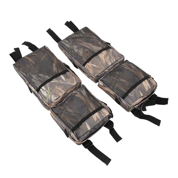 Nieyigj Multifunction ATV Side Bag and UTV Rear Storage Bag, Snowmobile Rear Rack Carry Bag (12.6 x 9.0 x 2.0 inches / 32 x 23 x 5 cm)