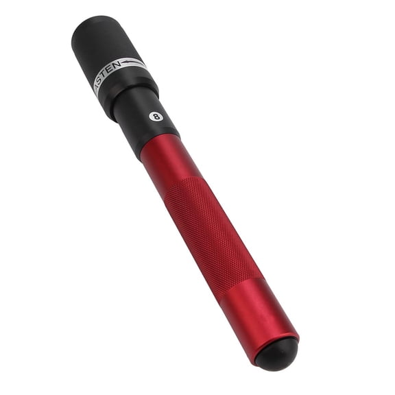 Nieyigj Nine Ball Club Telescopic Pool Cue Extension Accessory Parts, Professional Billiards Equipment with Adjustable Length, Rose Red, 13 inches / 33 cm