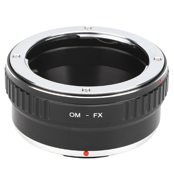 Nieyigj OM-FX Aluminum Alloy Camera Lens Mount Adapter Ring for Olympus OM Lens to Fuji FX Mirrorless Camera (X-A1 X-A2 X-A3 X-E1 X-E2 X-E3 X-M1 X-Pro1 X-Pro2 X-S1 X-T1 X-T10 X-T20)