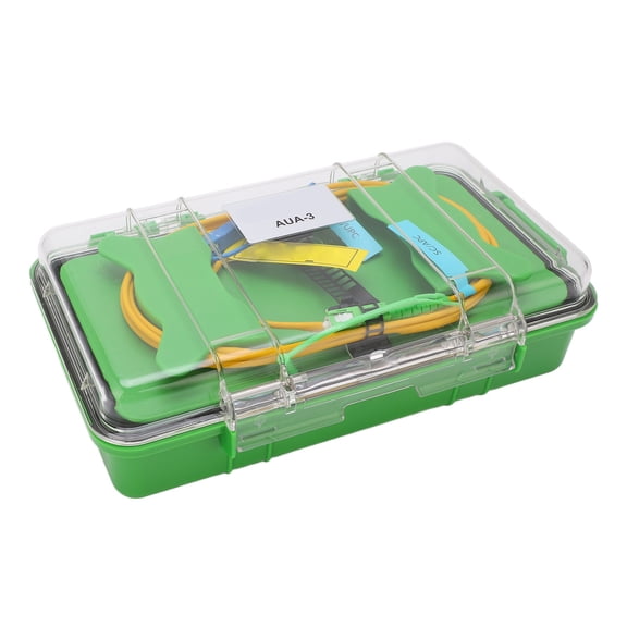 Nieyigj OTDR Launch Cable Single Mode Optical Fiber Test Extension Cord Box SC APC to SC UPC Connector 1000M (3280.84 ft)