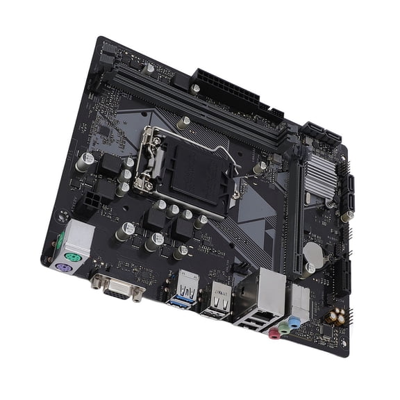Nieyigj PRIME H310M-F R2.0 Motherboard LGA 1151 Socket Micro ATX Desktop Mainboard Dual Channel DDR4 PC Component Support 9th 8th Gen Core Processors High Speed Data Transfer