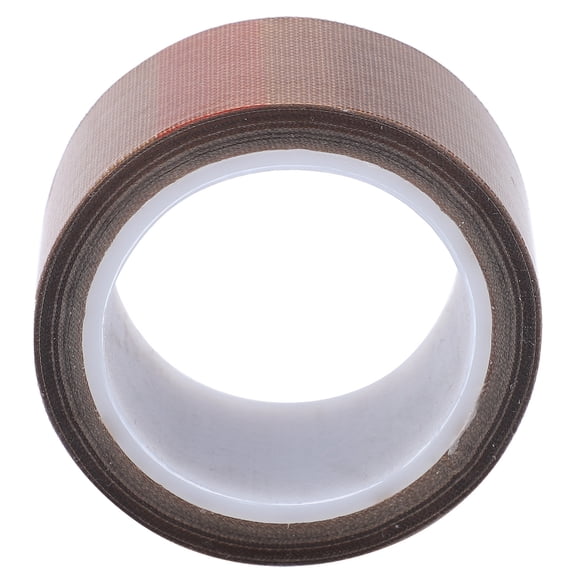 Nieyigj PTFE Tape High Temperature Cloth Insulation Adhesive Roll Vacuum Sealing Machine Consumables 0.13mm x 13mm x 10m (0.51 inches / 13 mm) Brown