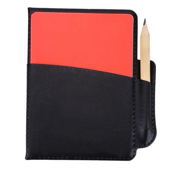 Nieyigj PVC Soccer Match Referee Cards Red and Fluorescent Green Football Penalty Game Competitions Cards