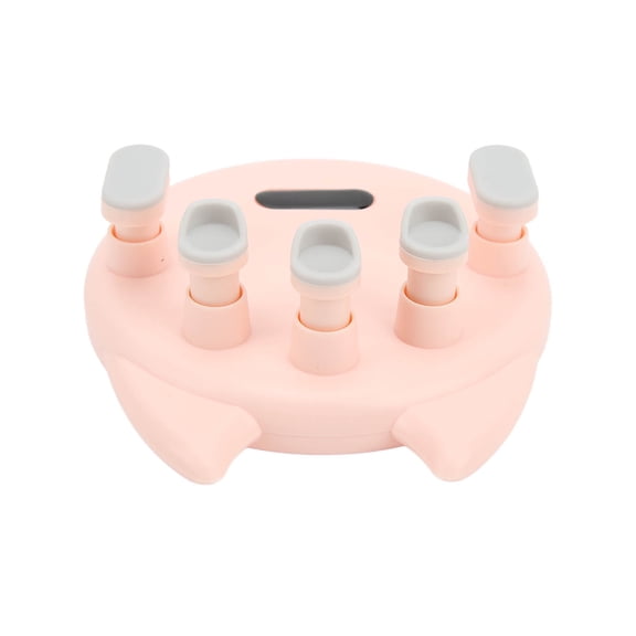 Nieyigj Piano Finger Trainer Training Hand Grip Pressing Exerciser Tool for Posture Correction, Pink[cite: 1]