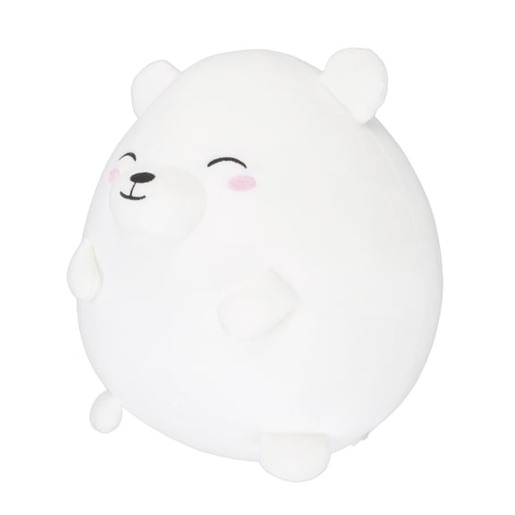 Nieyigj Polar Bear Plush Toy, 9.8 Inches (25 cm) Cute Soft Stuffed Animal Hugging Pillow, Relaxing Decorative PP Cotton Cushion for Living Room, Kids and Adults, Washable and Collectible Gift