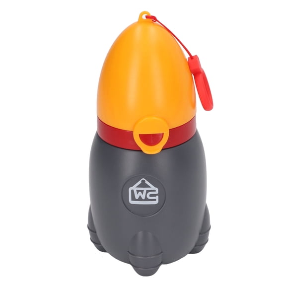 Nieyigj Portable Boys Potty Training Urinal for Kids Pee Training Cup Good Sealing Cute Appearance Small Travel Home Car Toilet Emergency Use Orange Highly Durable (7.48 inches / 19 cm)
