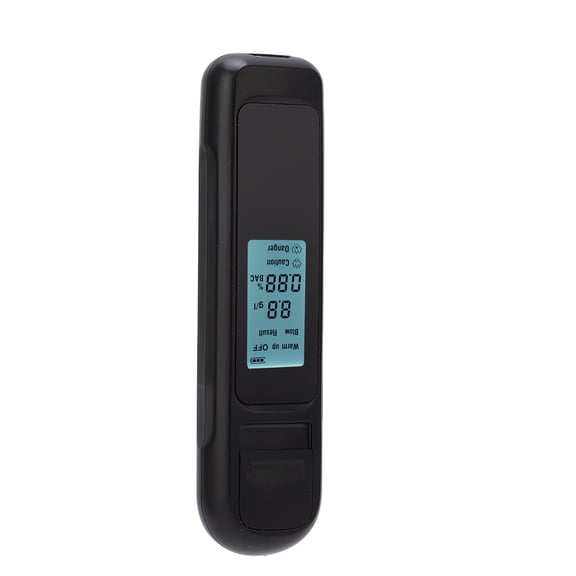 Nieyigj Portable Breathalyzer Breath Tester Meter LED Digital Display Accurate Semiconductor Sensor Alcohol Monitoring Tool for Personal & Professional Use, Rechargeable Battery (5.9 in / 15 cm)