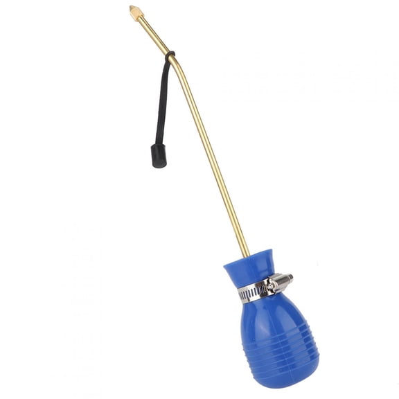 Nieyigj Portable Copper Tube Powder Sprayer Handheld Powder Spraying Ball Bulb Duster for Termite Pest Control, Lawn & Garden Care Tool, 12.6 inches / 32 cm Long
