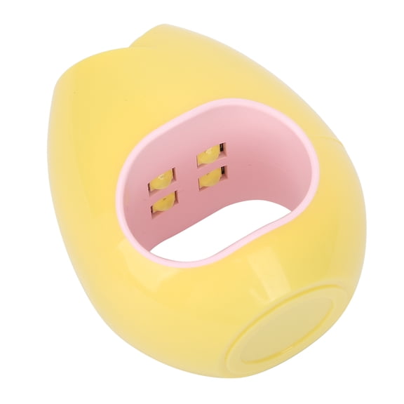 Nieyigj Portable Mini Nail Dryer Lamp Single Finger UV Gel Dryer Nail Curing Machine Manicure Tools Yellow Professional LED Speed Curing Light Compact USB Powered Home Salon Art Essential