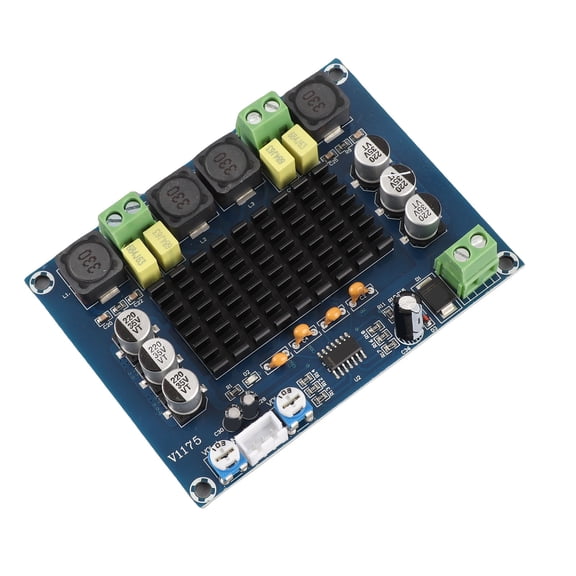 Nieyigj Power Amplifier Board Digital 2 Channel Electronic Module TPA3116D2 DC12x26V 120W XH‑M543