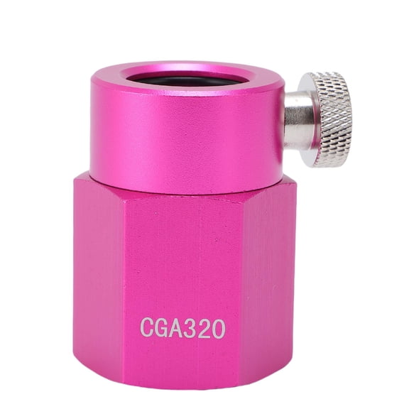 Nieyigj Premium CO2 Refill Adapter Quick Connect Kit for Soda Maker CGA320 Cylinder Tank Connector 3.53 oz Aluminum Alloy Construction