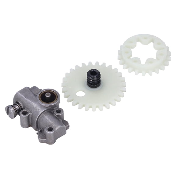 Nieyigj Premium Chain Saw Oil Pump Gear Worm Spur Gear Oil Injection Wheel Accessories Kit Compatible with STIHL 038 MS380 MS381 Chainsaws, Exact Replacement Part 1119-640-3200