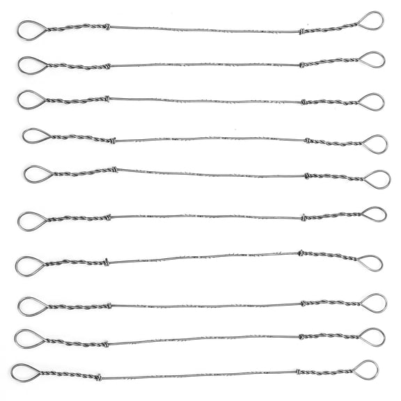 Nieyigj Premium High Carbon Steel Saw Blade Wire For Precision Cutting 130mm / 5.1 Inches Multi-functional Curve Wire Saw Strips Replacement For Woodworking Hand Tools 10-Piece Pack