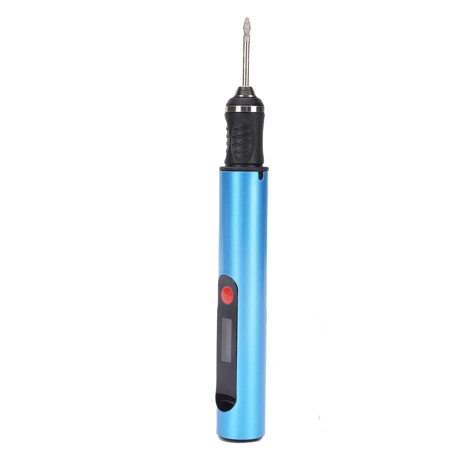 Nieyigj Professional Electric Nail Drill Machine Multifunctional Rechargeable Portable Engraving Pen for Manicure Pedicure Home Salon Use, 30000 RPM, Blue