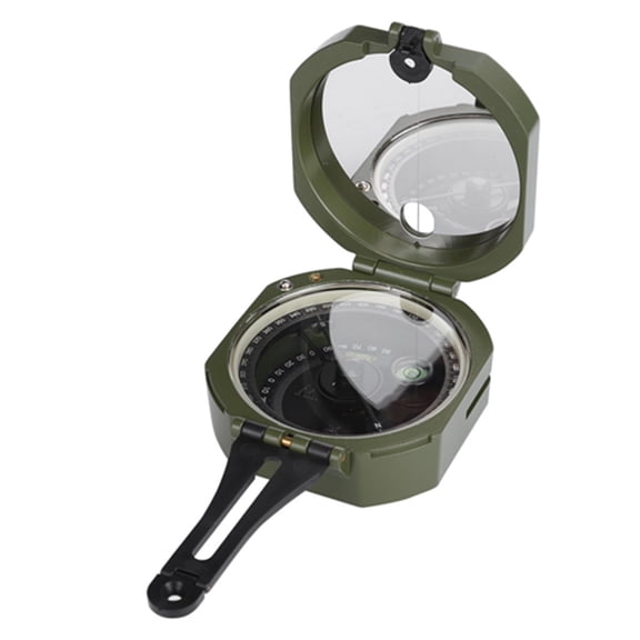 Nieyigj Professional Outdoor High Accuracy Geological Compass Waterproof Fluorescent Green Compass