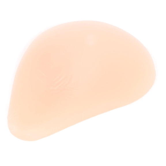 Nieyigj Professional Silicone Breast Forms for Mastectomy, Left Side Breathable Artificial Breast Prosthesis, 410g (14.46 oz) / Size C