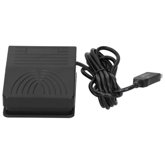 Nieyigj Professional USB Foot Switch Portable PC Game Control Action Foot Pedal for Computer (3.9 x 2.8 inches / 10 x 7.2 cm), Black