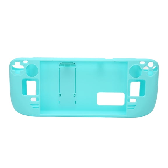 Nieyigj Protective Kickstand Case for Steam Deck PC Console, Anti-Slip PC Cover Accessories, Hands Free Full Protection Fingerprint Proof Grip, Glacier Blue