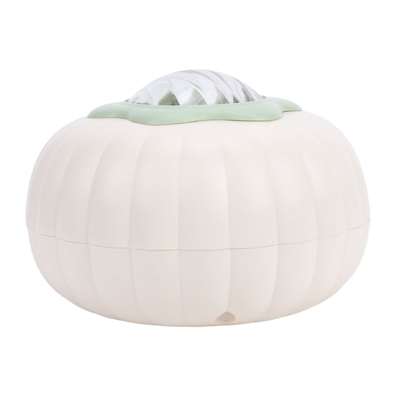 Nieyigj Pumpkin LED Night Light Projector 7 Colors Lamp with Remote Control for Home Holiday Party Decor White Aurora Atmosphere Light (4.5 inches / 11.4 cm)