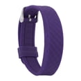 thumbnail image 1 of Nieyigj Purple Vibrating Alarm Reminder USB Charging Watch LED Fitness Tracker Watch with Timer for Calories Sleep Tracking, Lightweight Silicone Band, Length 9.8 inches / 24.89 cm, 1 of 9