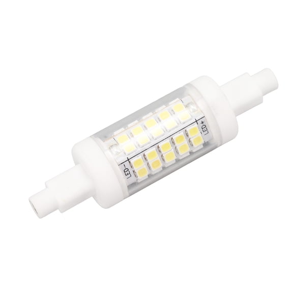 Nieyigj R7s LED Bulb 5W 80mm (3.15 inches) Double Ended Floodlight, 60 LEDs, 6000K Cool White Light, 220V Corn Lighting Replacement for Halogen Lamps, Non-Dimmable