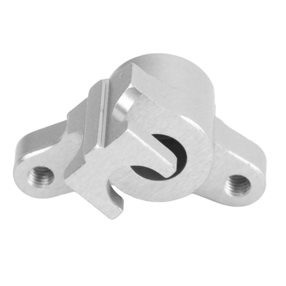 Nieyigj RC Rear Brake Caliper Professional Replacement Aluminum Alloy Rear Caliper for LOSI Promoto MX 1/4 Electric Motorcycle Silver